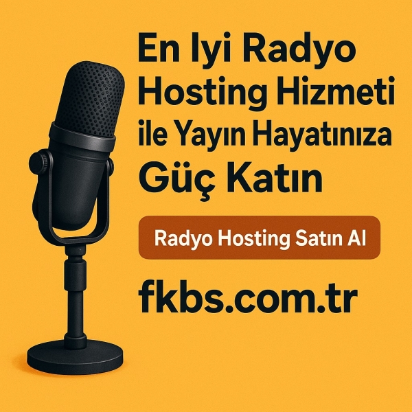 En İyi Radyo Hosting Hizmeti...