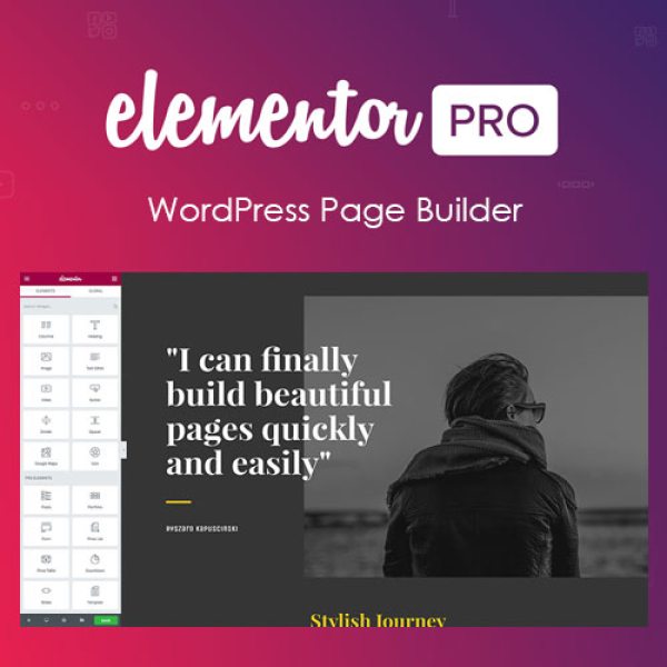 Elementor PRO WordPress Page Builder + Pro Templates Satın Al