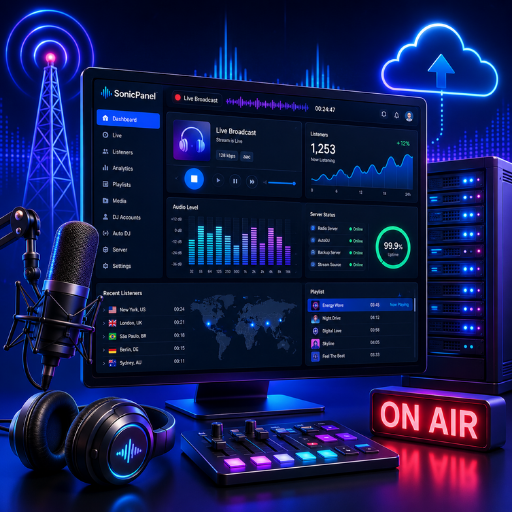SonicPanel kontrol paneli